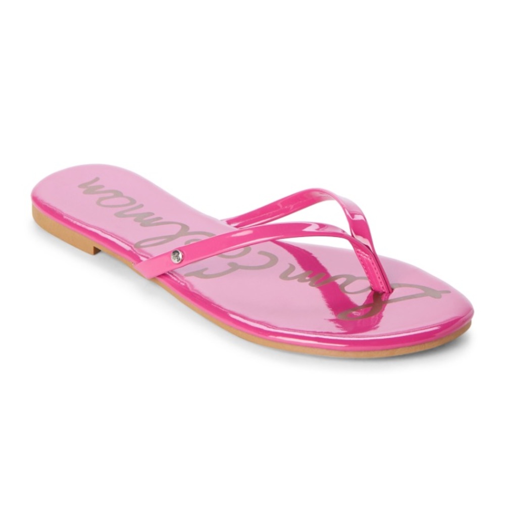 Sam Edelman- Hot pink patent sandals